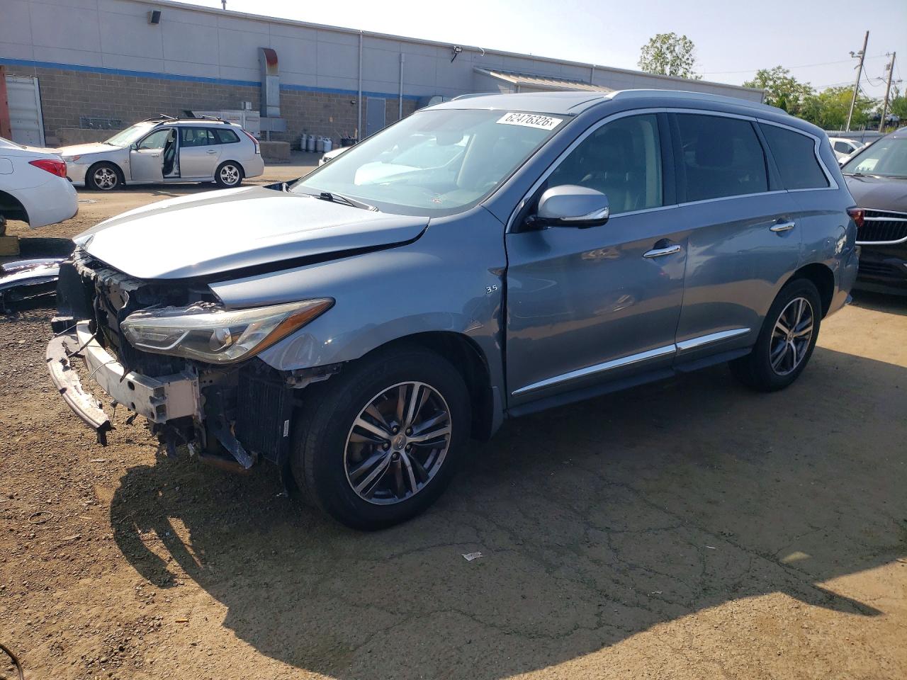 2017 Infiniti QX60, VIN 5N1DL0MMXHC509833 — Front end