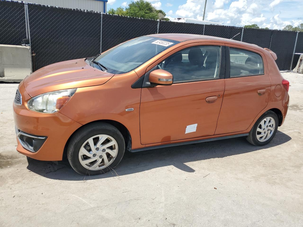 2018 Mitsubishi Mirage SE, VIN ML32A4HJ1JH009354 — Water / flood