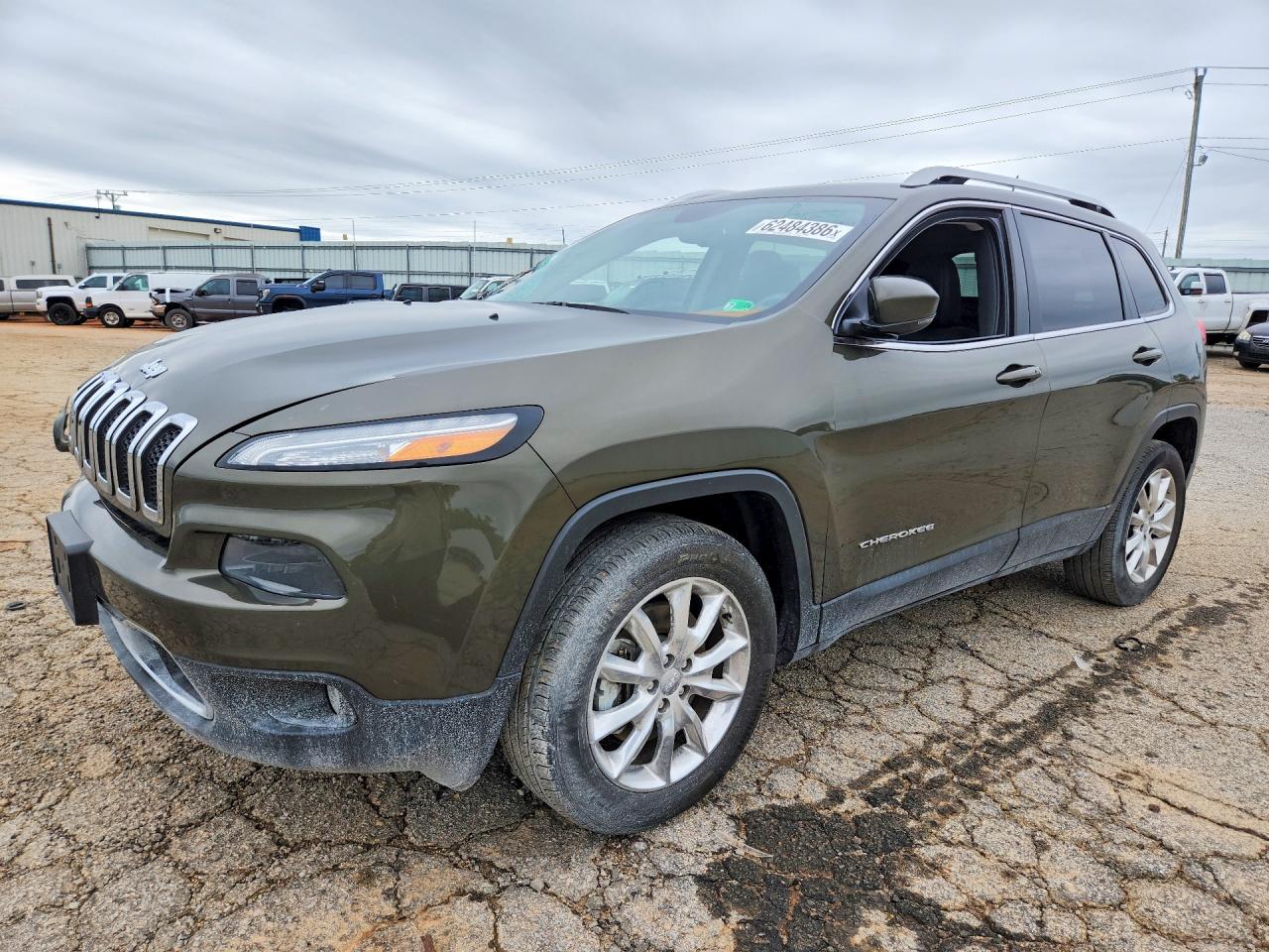 2014 Jeep Cherokee Limited, VIN 1C4PJMDS4EW236752 — Front end