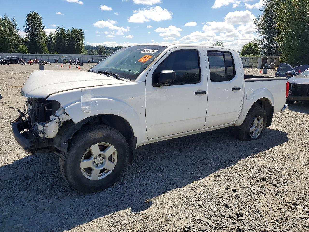 2005 Nissan Frontier SE, VIN 1N6AD07W25C412166 — Front end