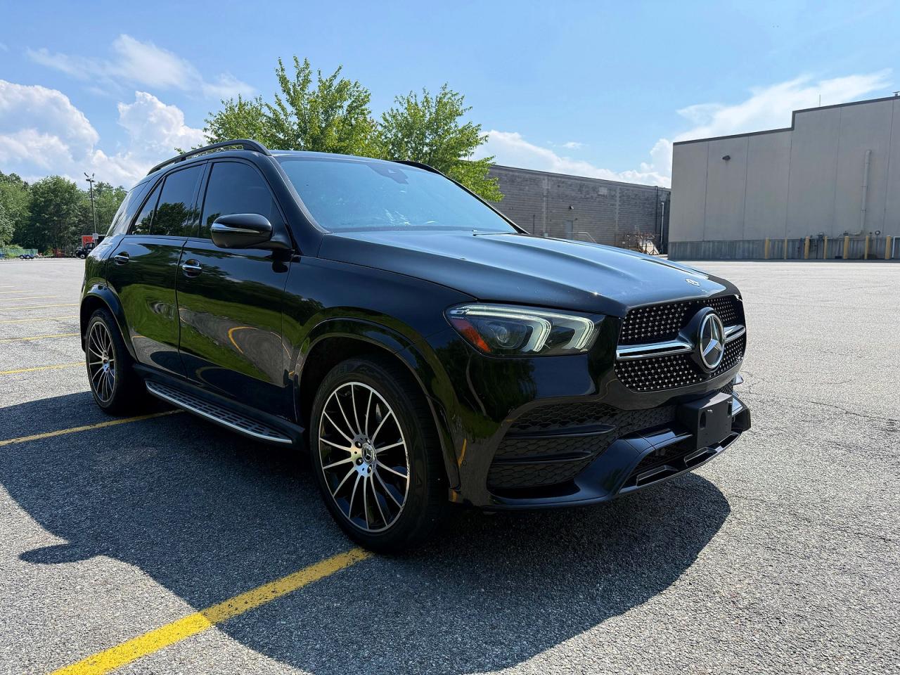 2020 Mercedes-Benz GLE 350, VIN 4JGFB4KB9LA050481 — Normal wear