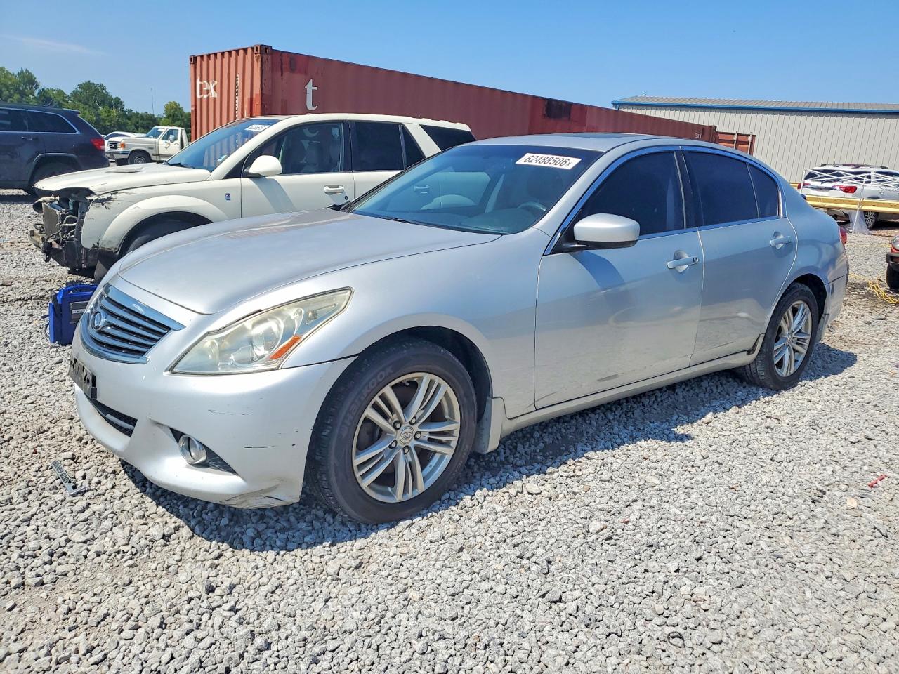 2011 Infiniti G25 x, VIN JN1DV6AR3BM653648 — Water / flood
