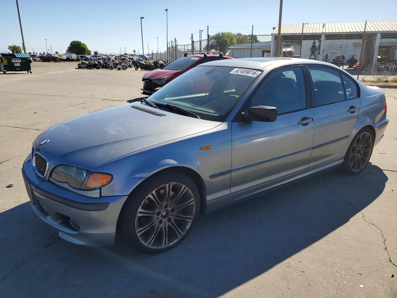 2004 BMW 3 Series 330i, VIN WBAEV53414KM33935 — Vandalism
