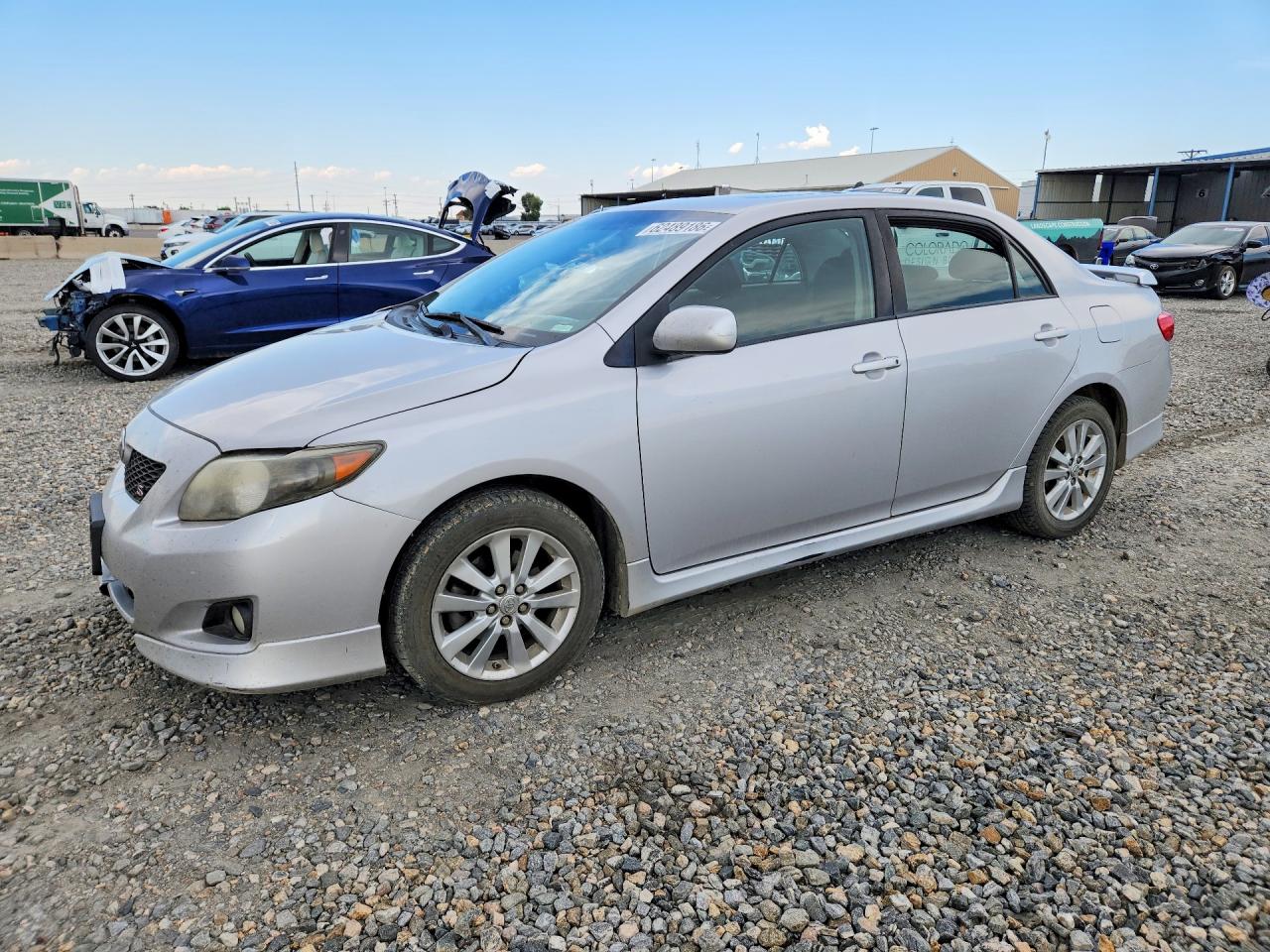 2010 Toyota Corolla S, VIN 2T1BU4EE7AC498505 — Front end