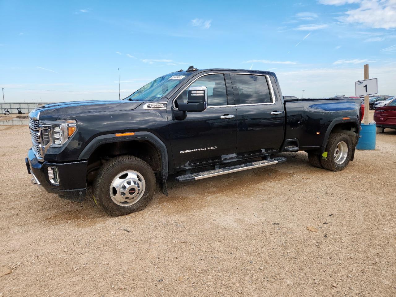 2020 GMC Sierra 3500HD Denali, VIN 1GT49WEY3LF293029 — Hail