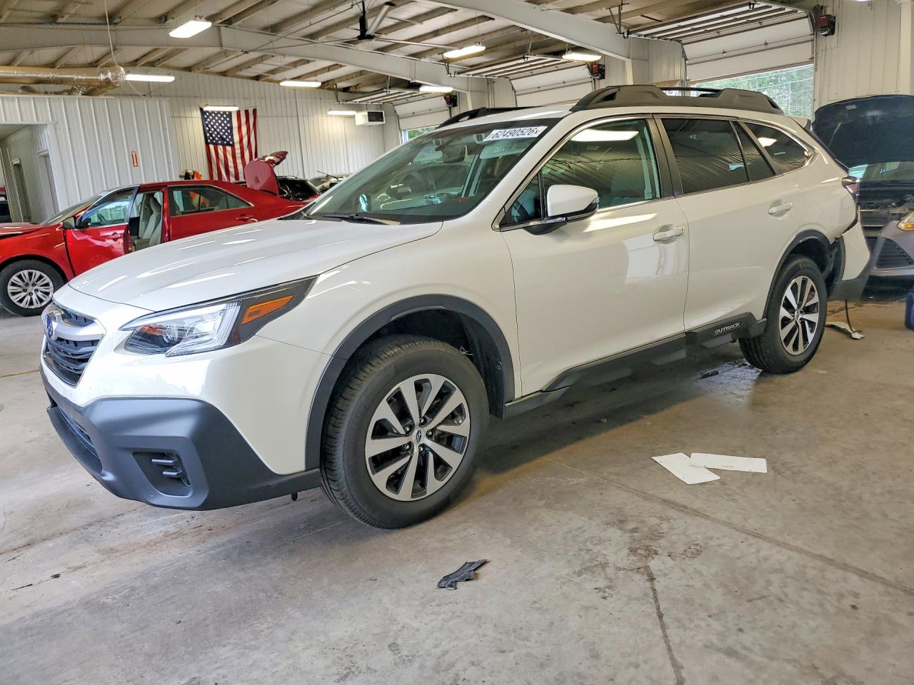 2022 Subaru Outback Premium, VIN 4S4BTADC4N3267346 — Rear end