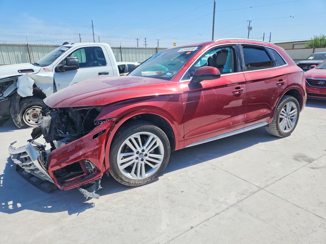 2018 Audi Q5 Prestige, VIN WA1CNAFY2J2060038 — Front end