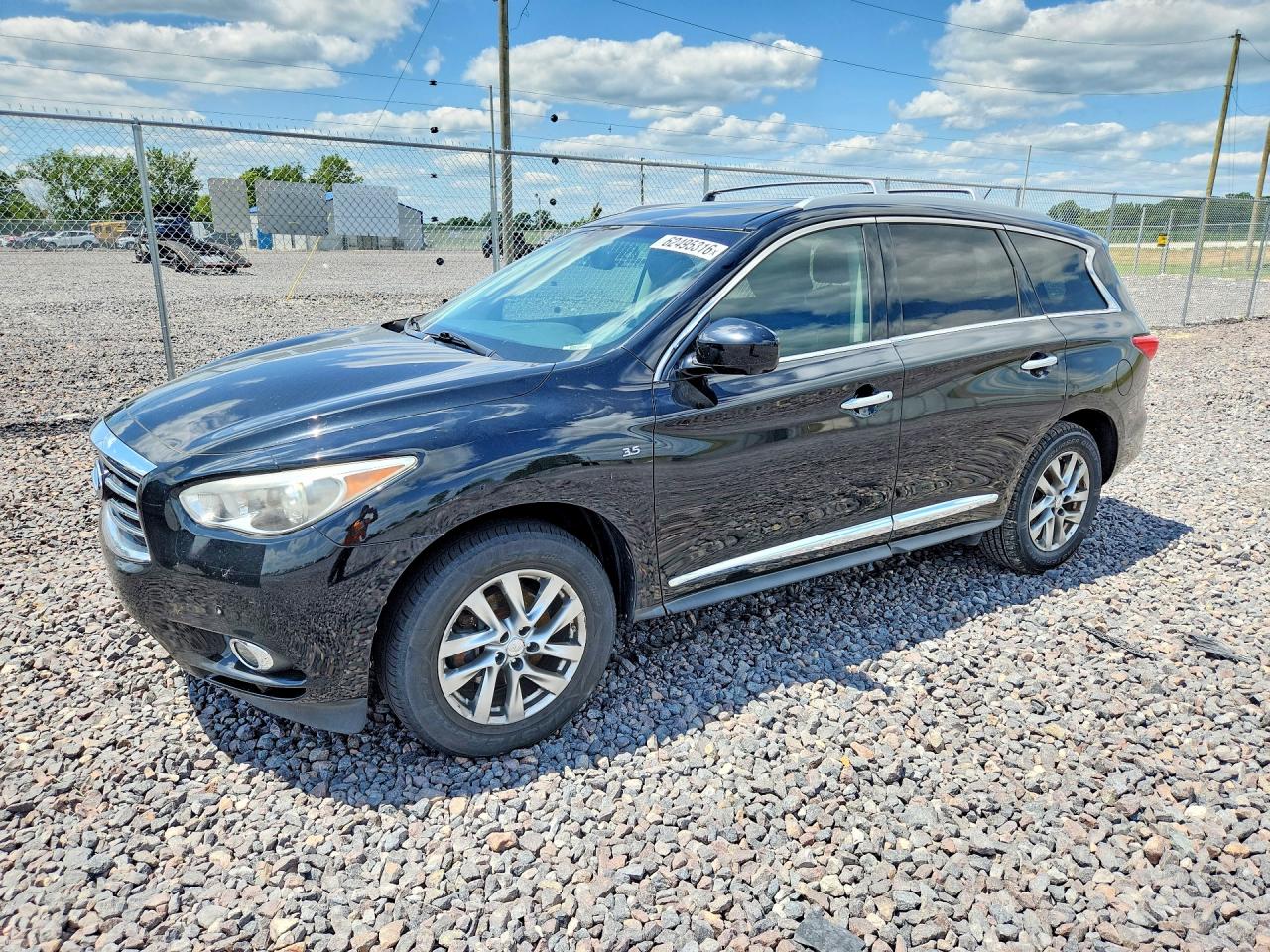 2014 Infiniti QX60, VIN 5N1AL0MMXEC507644 — Side