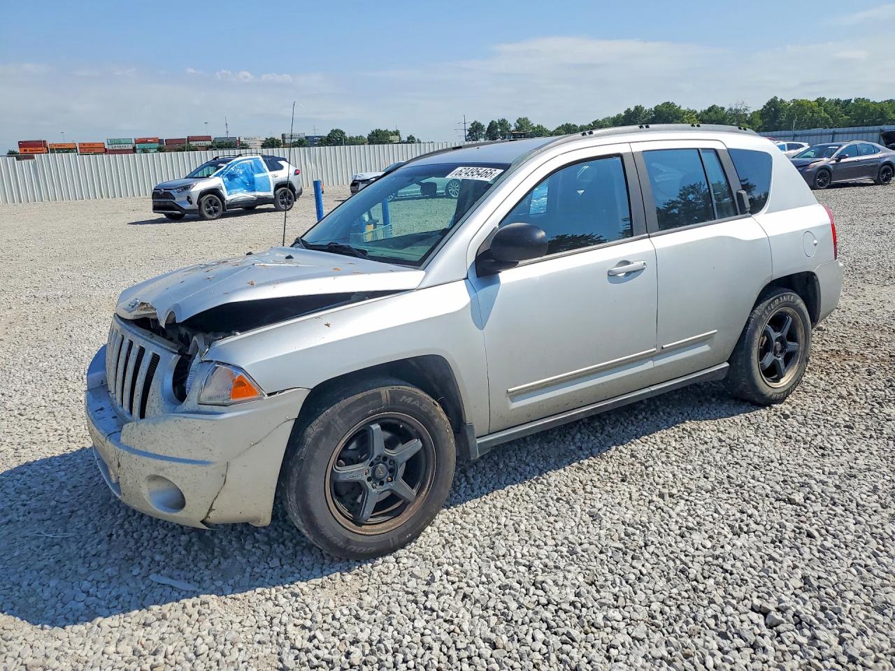 2010 Jeep Compass Sport, VIN 1J4NT4FB6AD622748 — Front end