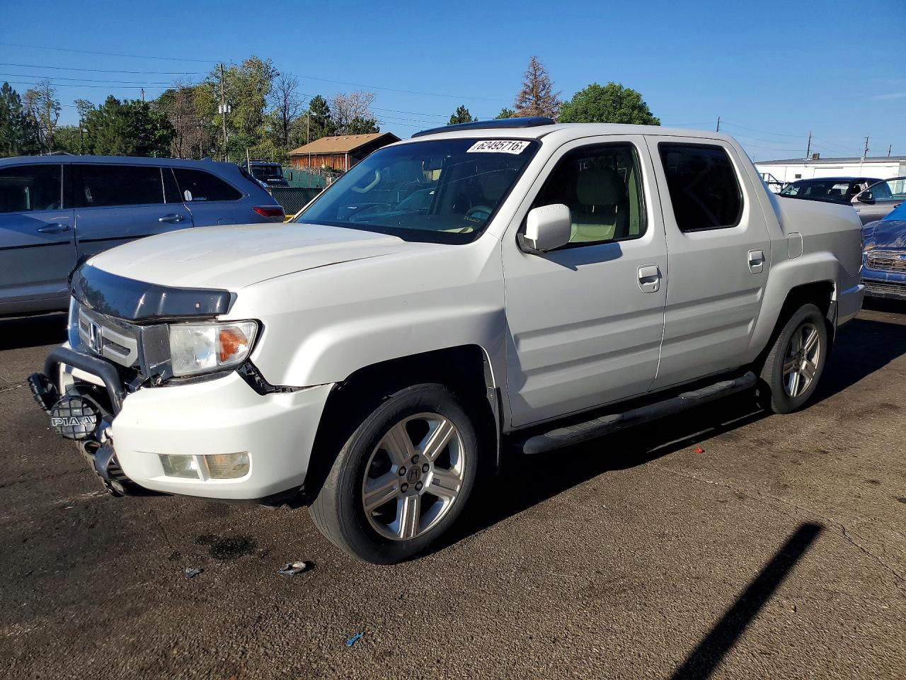 2009 Honda Ridgeline RTL, VIN 2HJYK16599H503505 — Front end