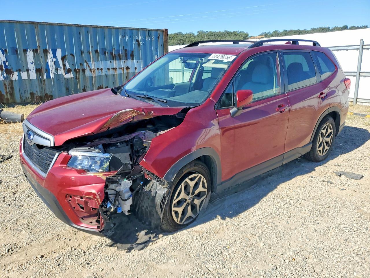 2020 Subaru Forester Premium, VIN JF2SKAJCXLH511644 — Front end