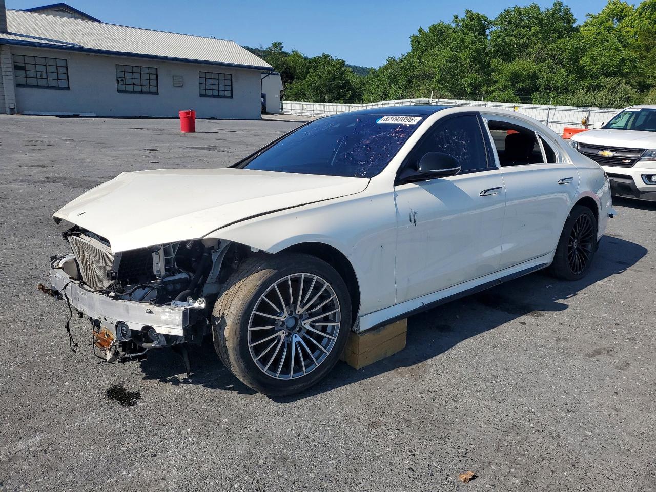 2023 Mercedes-Benz S 580, VIN W1K6G7GBXPA185478 — Front end