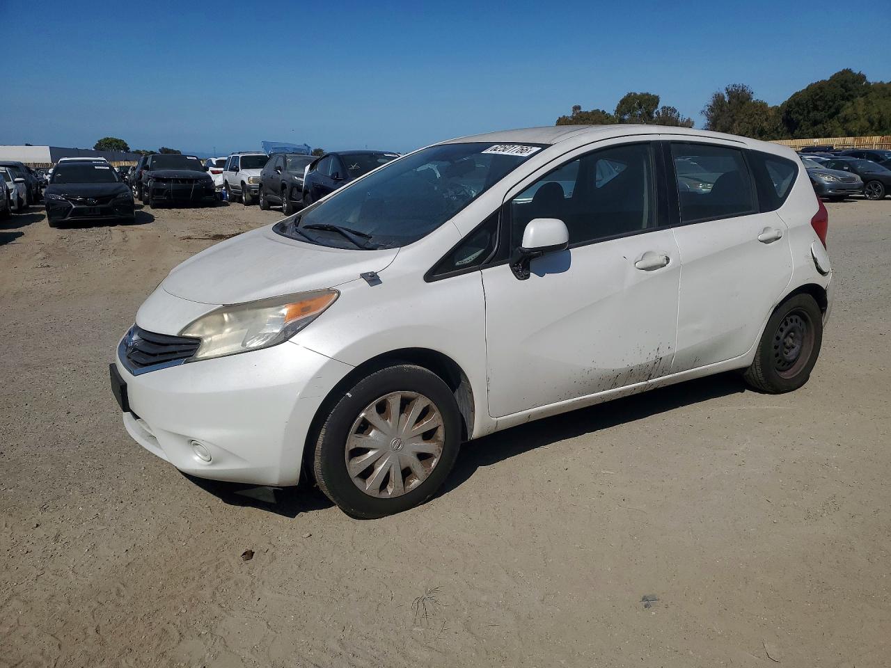 2014 Nissan Note SV, VIN 3N1CE2CPXEL392081 — Зад