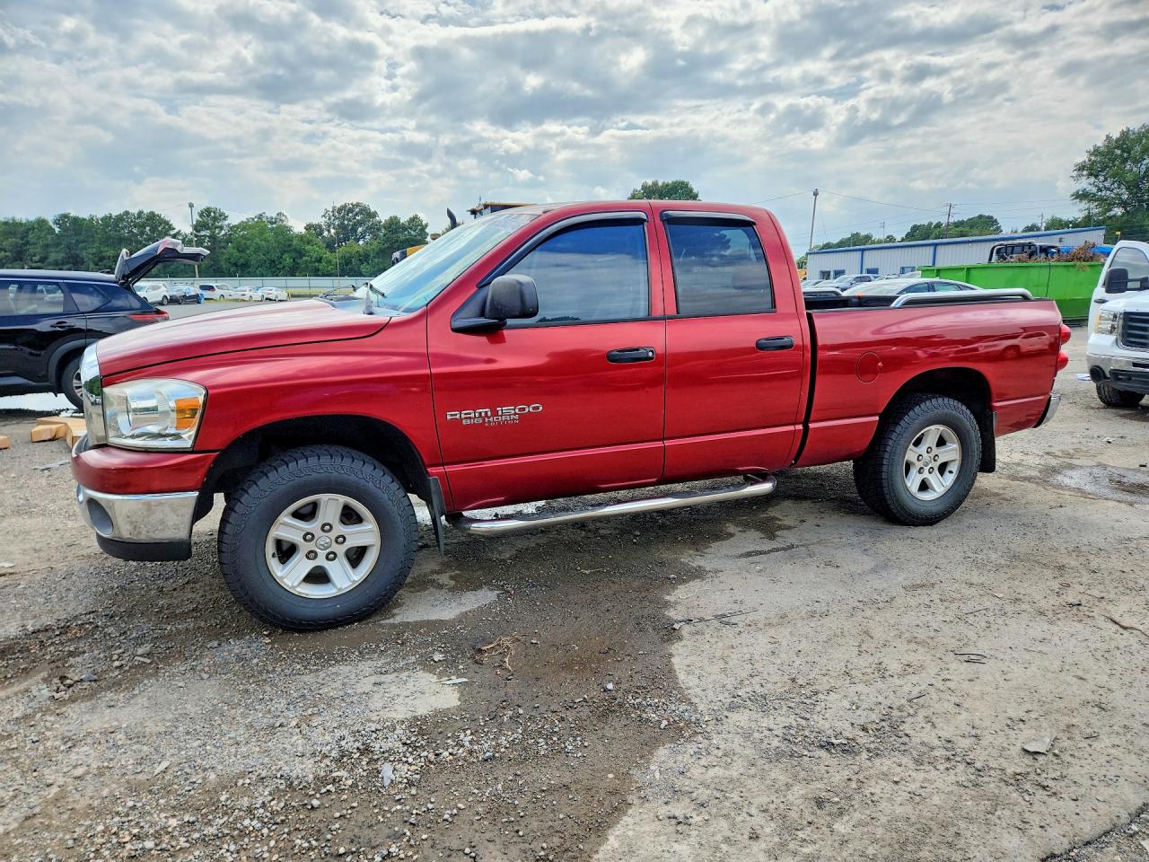 2007 Dodge 1500 SLT, VIN 1D7HA18N67J566938 — Зад
