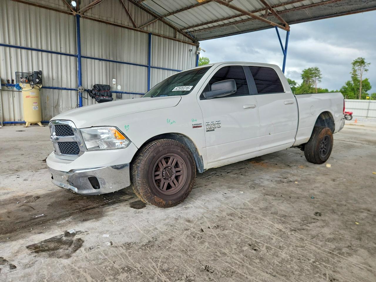 2020 Ram 1500 SLT, VIN 1C6RR6TT8LS119372 — Rollover