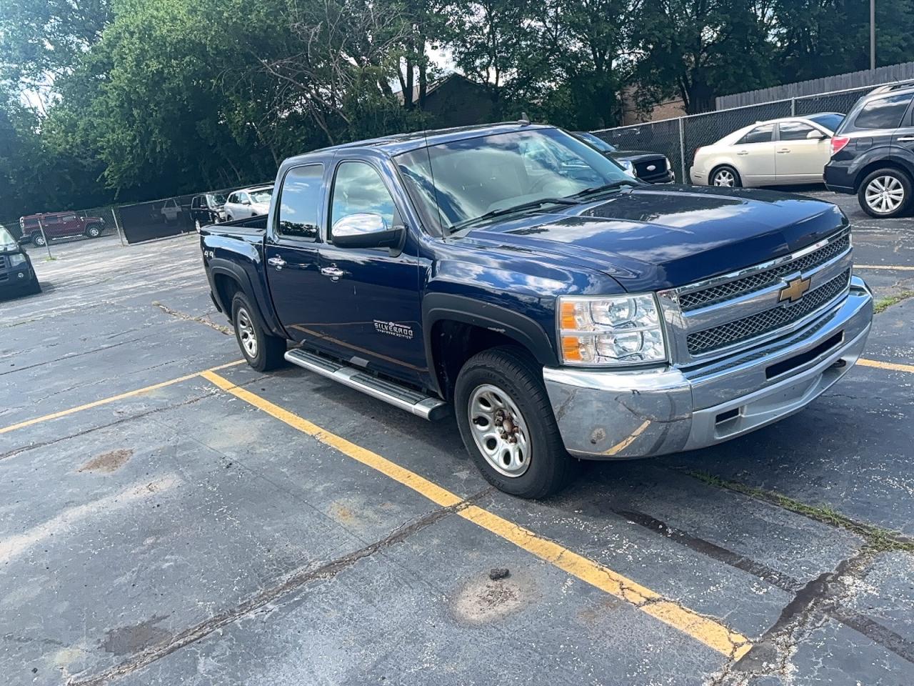 2012 Chevrolet Silverado 1500 LS, VIN 3GCPKREA4CG162003 — Frame damage