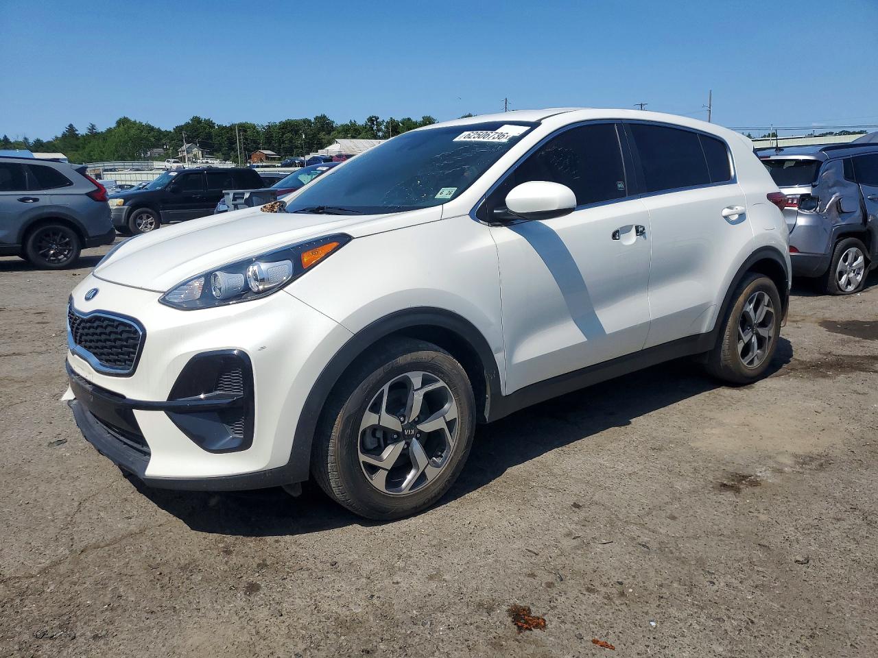 2022 Kia Sportage LX, VIN KNDPM3ACXN7969719 — Vandalism