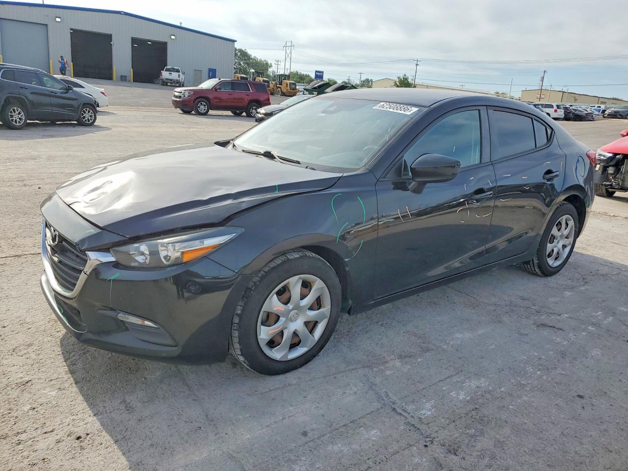 2018 Mazda 3 Sport, VIN 3MZBN1U79JM270315 — Front end