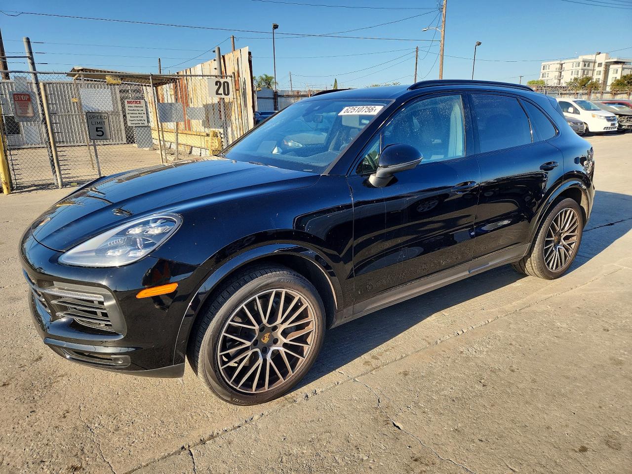 2021 Porsche Cayenne S, VIN WP1AB2AYXMDA27704 — Front end
