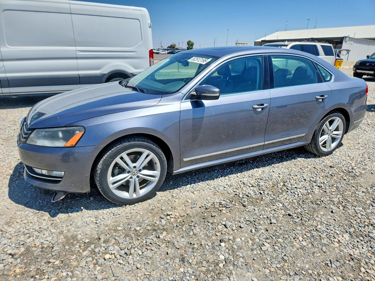 2013 Volkswagen Passat SEL Premium, VIN 1VWCN7A32DC123154 — Undercarriage