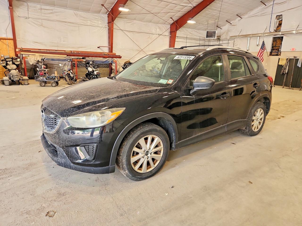 2014 Mazda CX-5 Sport, VIN JM3KE4BE0E0319570 — Rear end