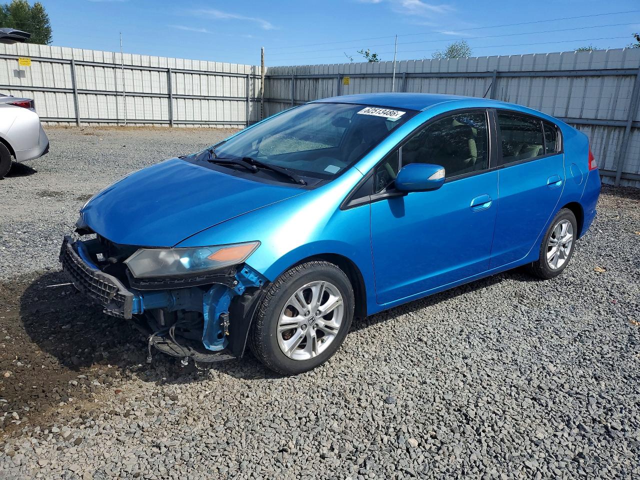 2010 Honda Insight EX, VIN JHMZE2H79AS021391 — Front end