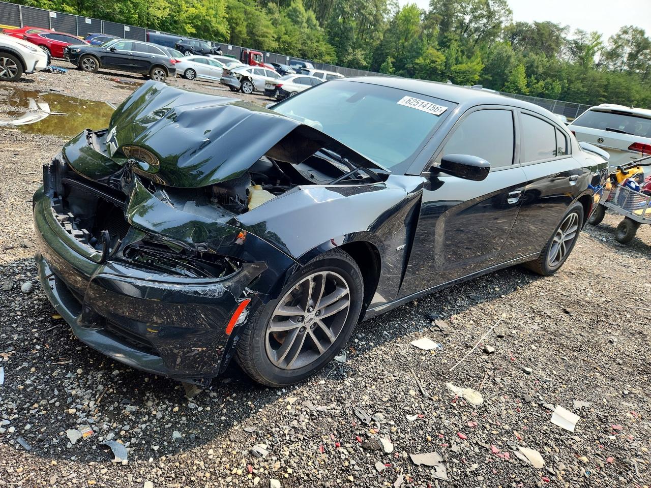 2018 Dodge Charger GT, VIN 2C3CDXJG5JH224811 — Перед