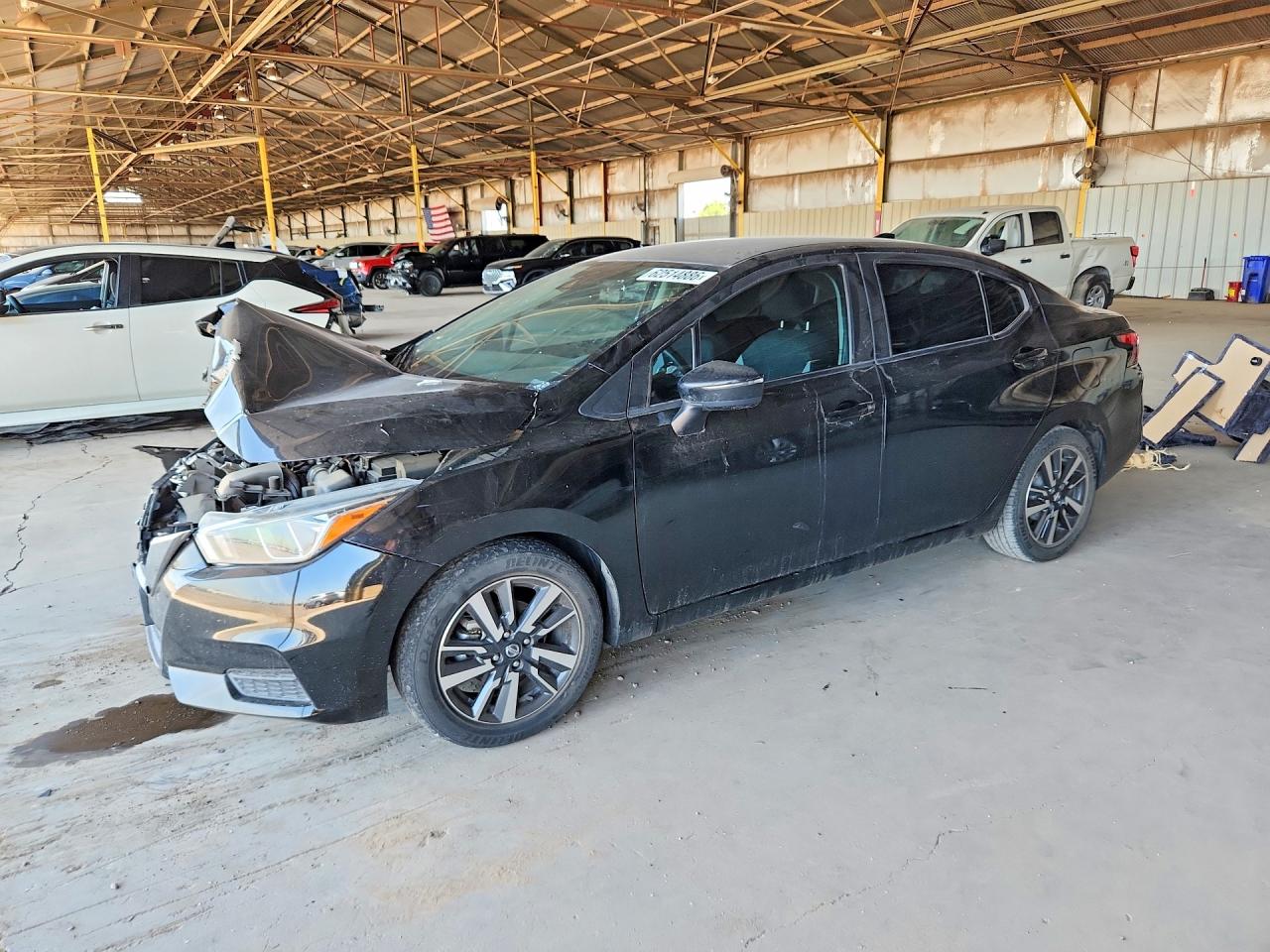 2021 Nissan Versa SV, VIN 3N1CN8EV5ML874714 — Front end