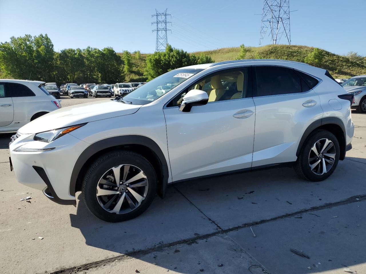 2019 Lexus NX 300, VIN JTJBARBZ0K2185628 — Бок