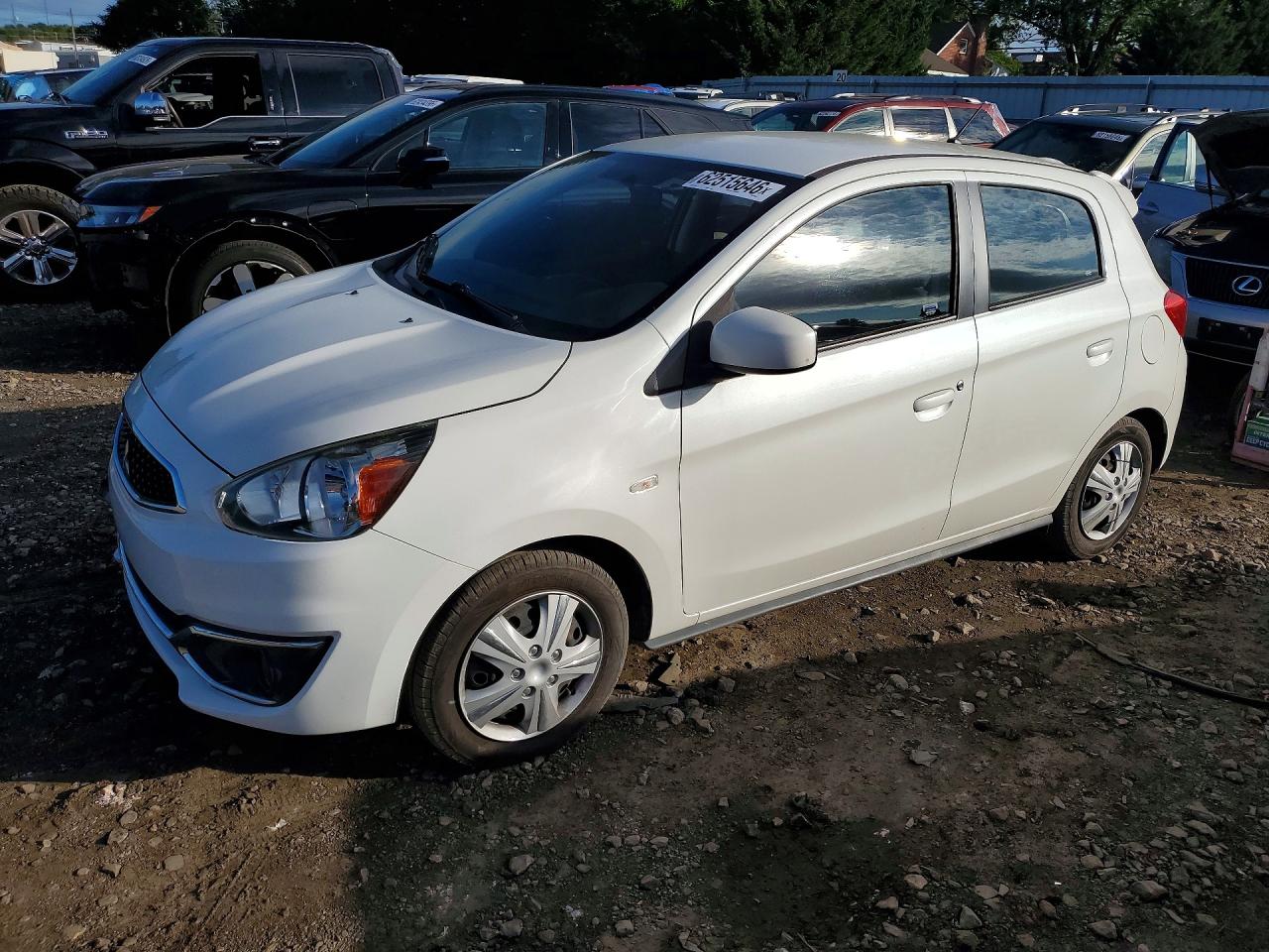 2017 Mitsubishi Mirage ES, VIN ML32A3HJ1HH004644 — Front end