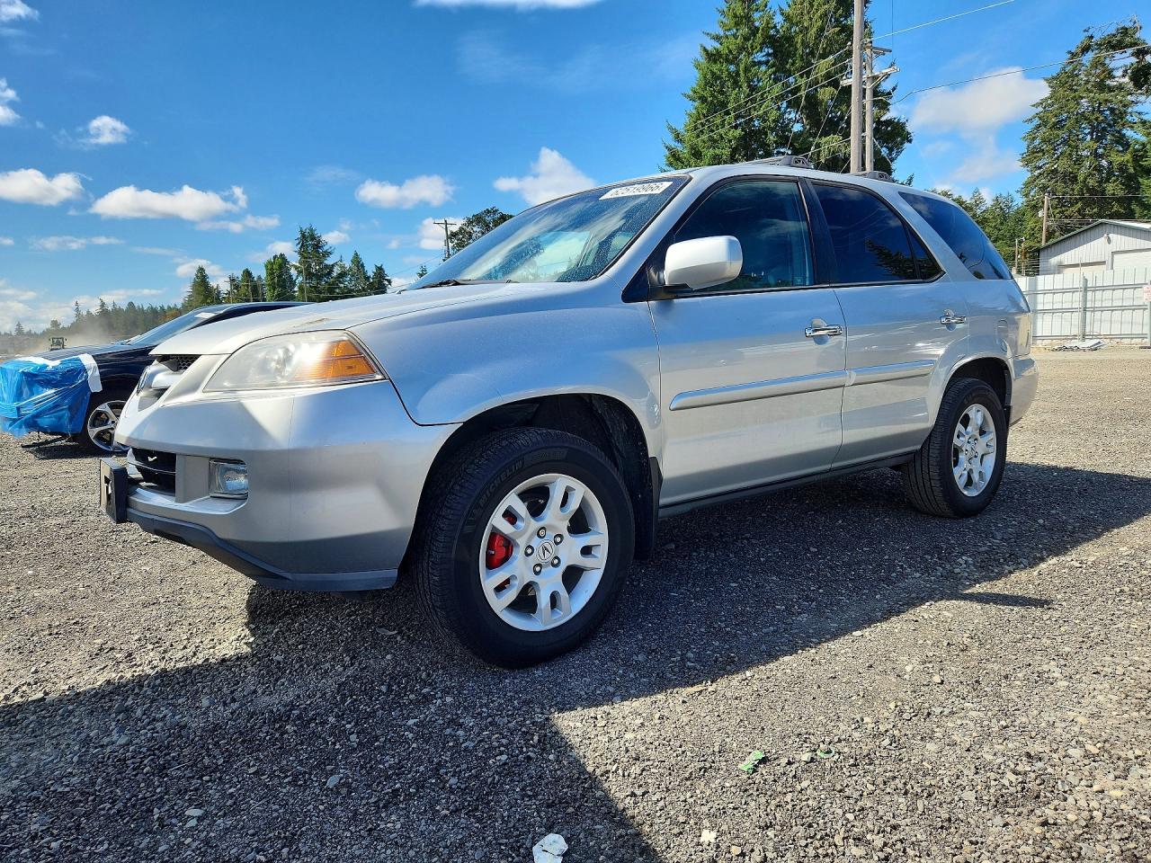 2006 Acura MDX Touring, VIN 2HNYD18856H521897 — Front end
