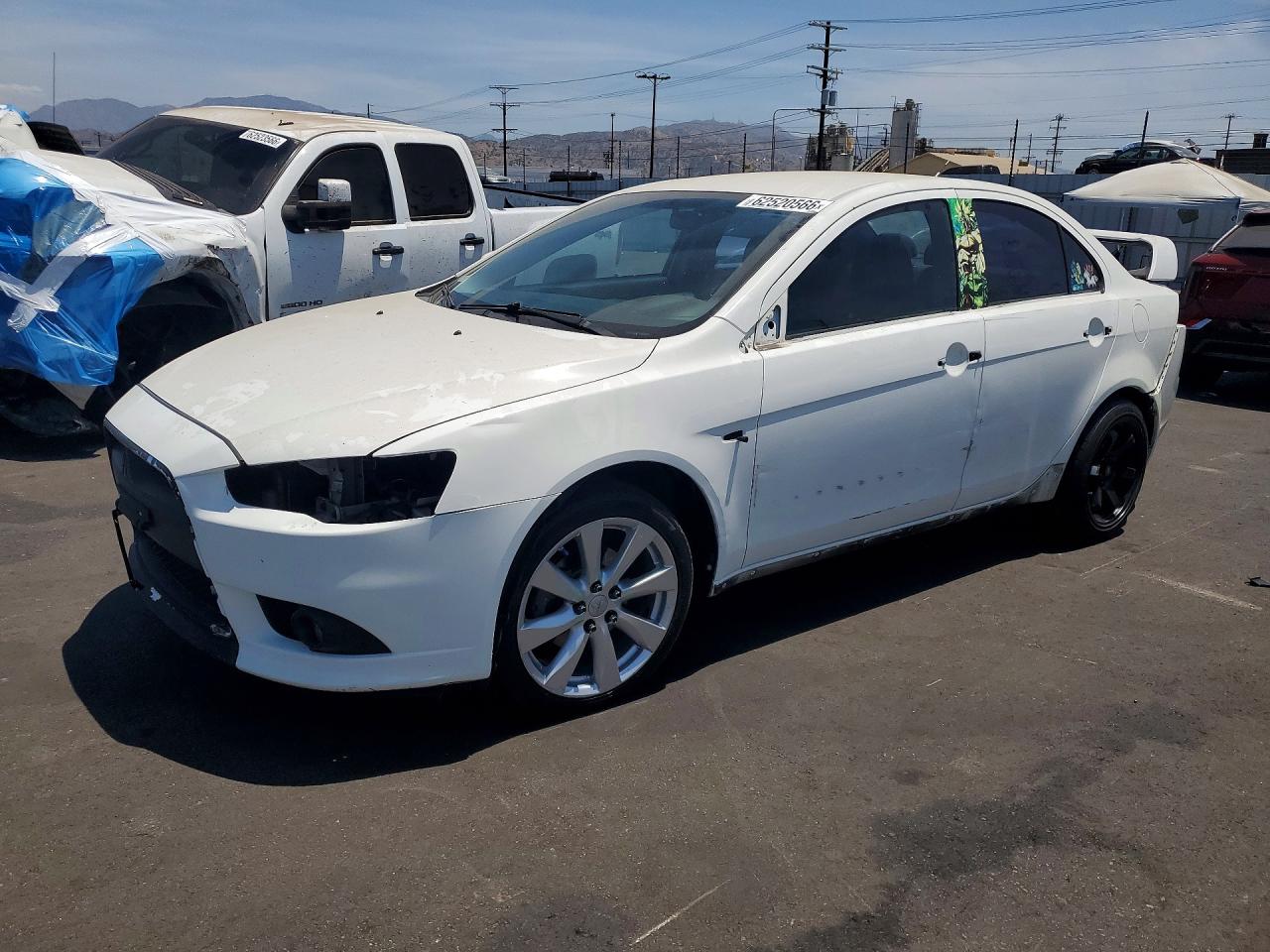 2014 Mitsubishi Lancer GT, VIN JA32U8FW3EU008194 — Rear end