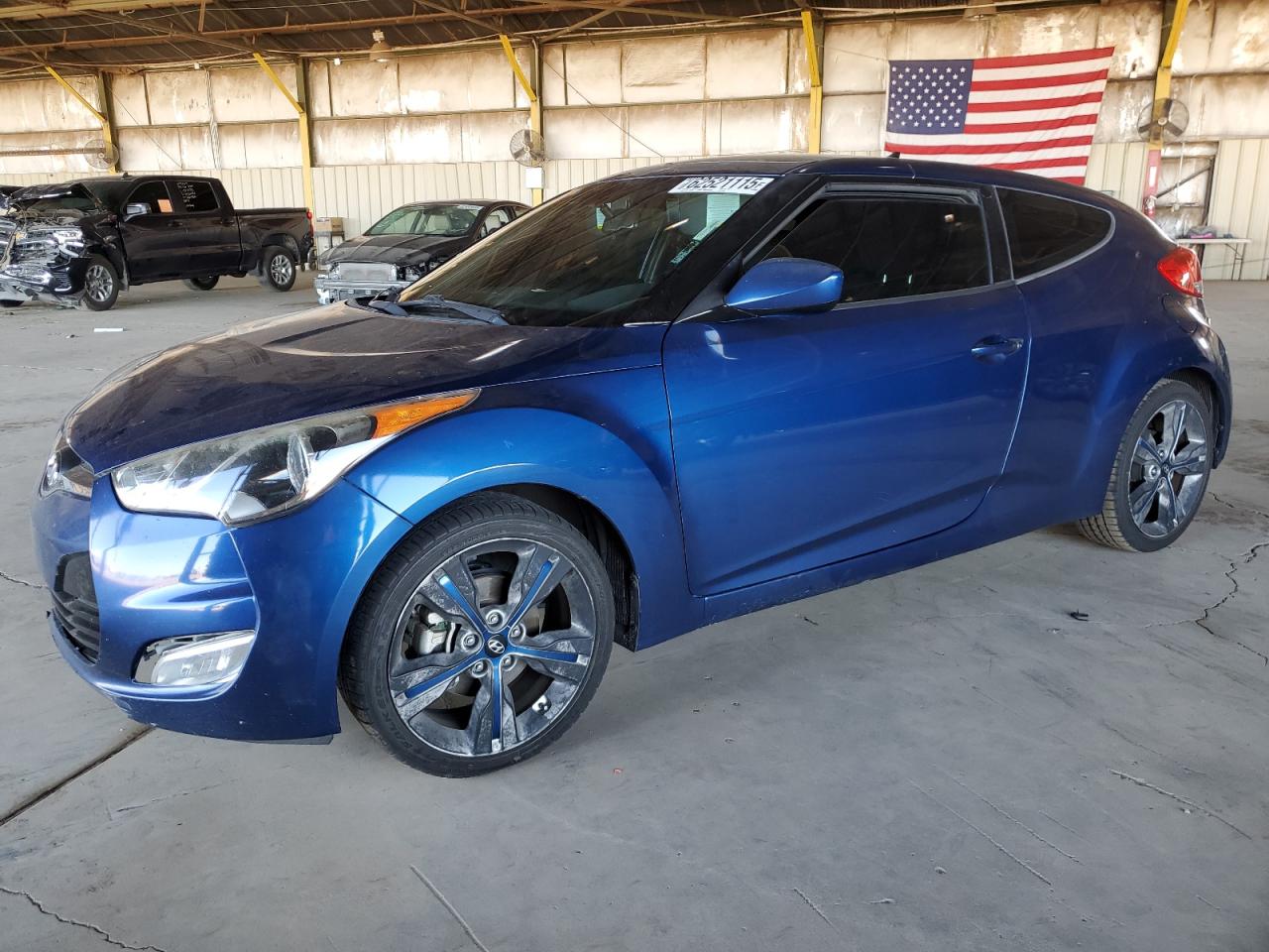 2017 Hyundai Veloster Value Edition, VIN KMHTC6AD7HU323454 — Front end