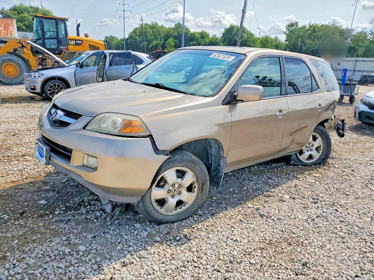 2005 Acura MDX, VIN 2HNYD18235H532875 — Front end
