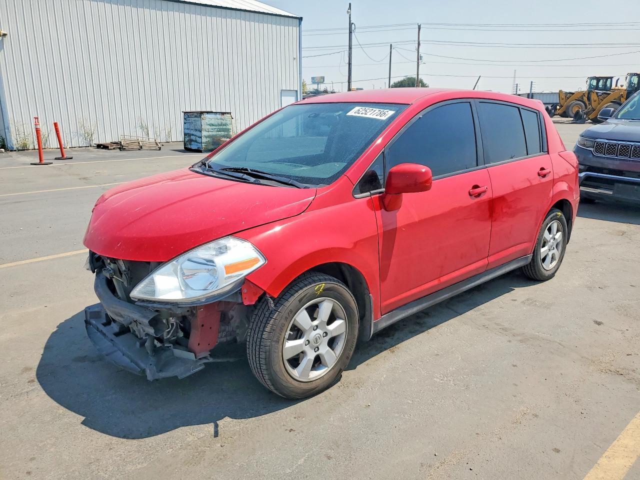 2012 Nissan Versa S, VIN 3N1BC1CP9CK292357 — Front end