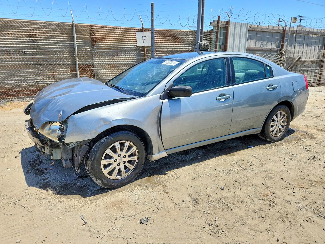 2008 Mitsubishi Galant ES, VIN 4A3AB36F28E025635 — Front end