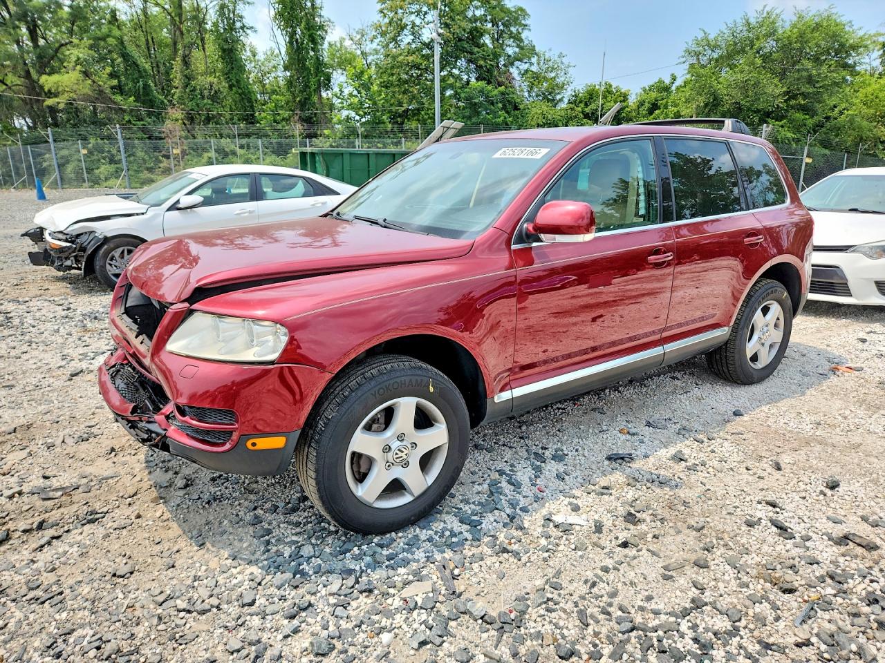 2004 Volkswagen Touareg, VIN WVGBC67L04D022738 — Перед