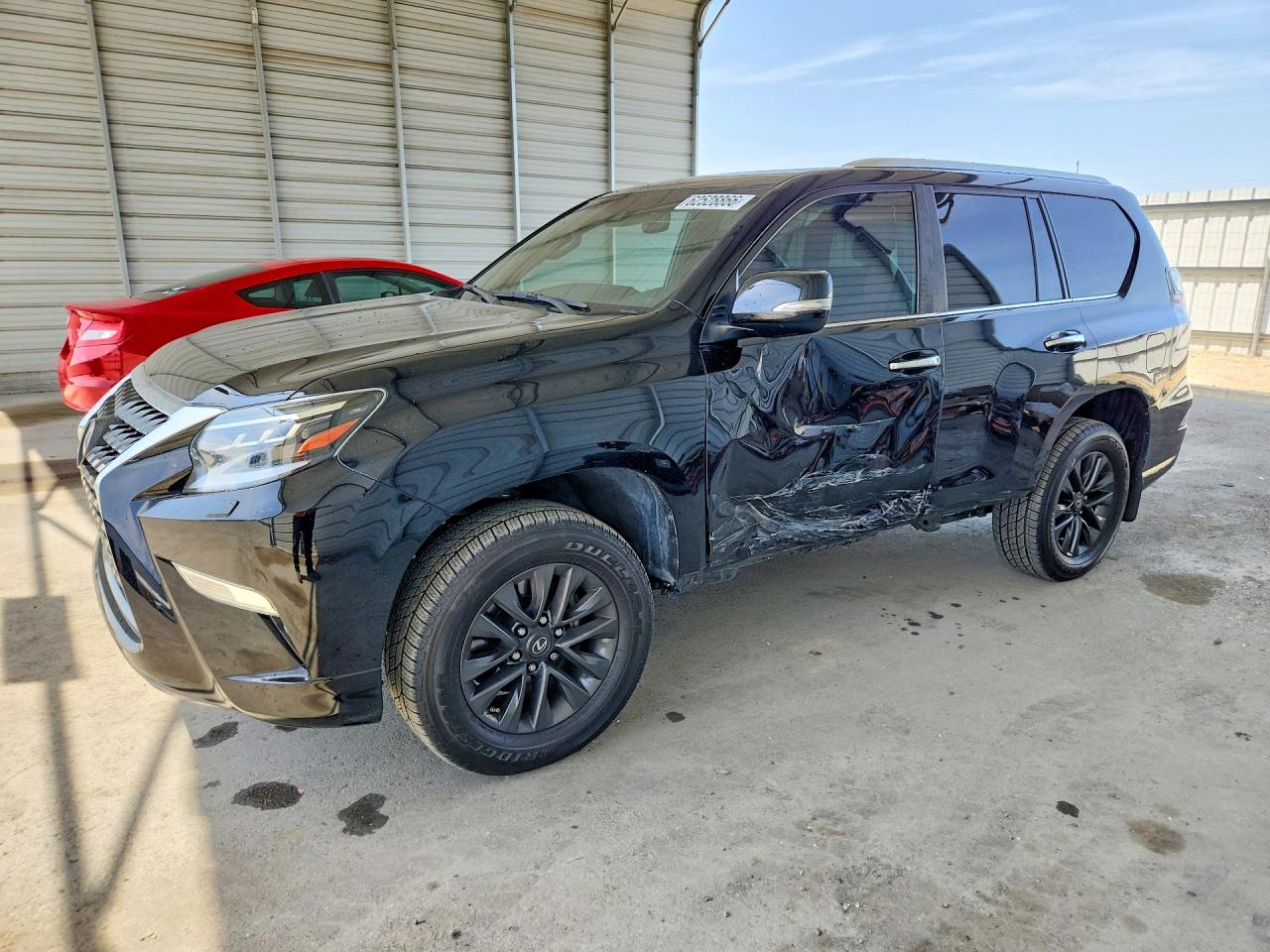 2021 Lexus GX 460 Premium, VIN JTJAM7BX9M5278588 — Бок