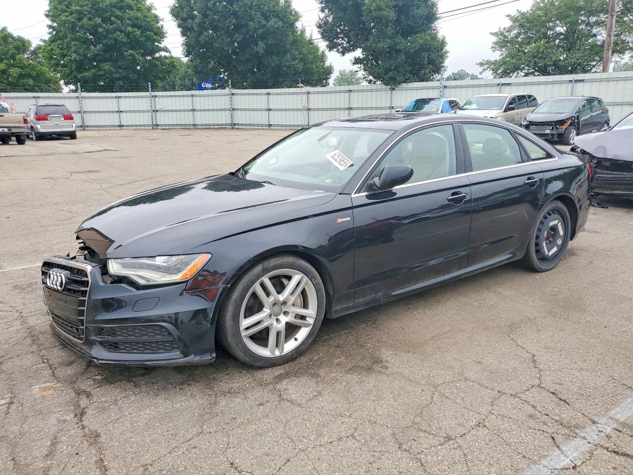 2014 Audi A6 Prestige, VIN WAUHGAFC3EN138158 — Front end