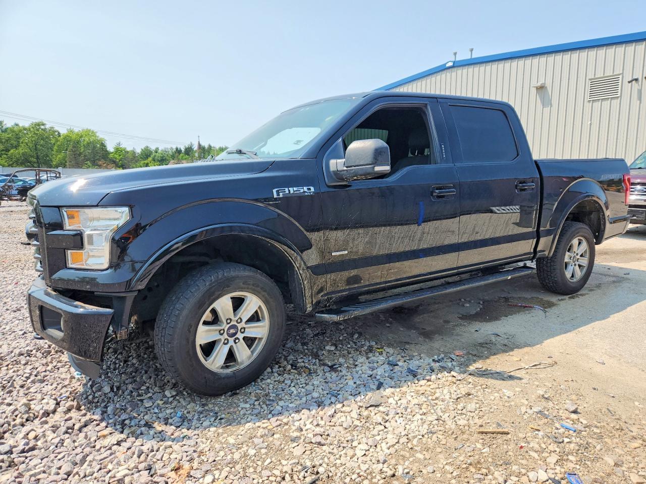 2016 Ford F-150 Lariat, VIN 1FTEW1EP6GFB77353 — Front end