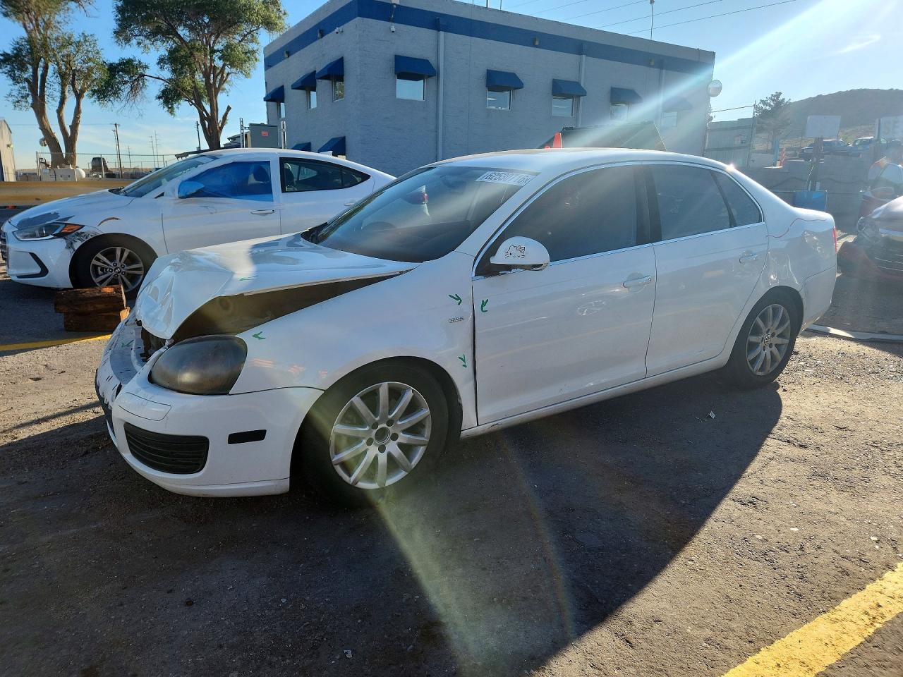 2007 Volkswagen Jetta Wolfsburg Edition, VIN 3VWEF71K47M160979 — Front end