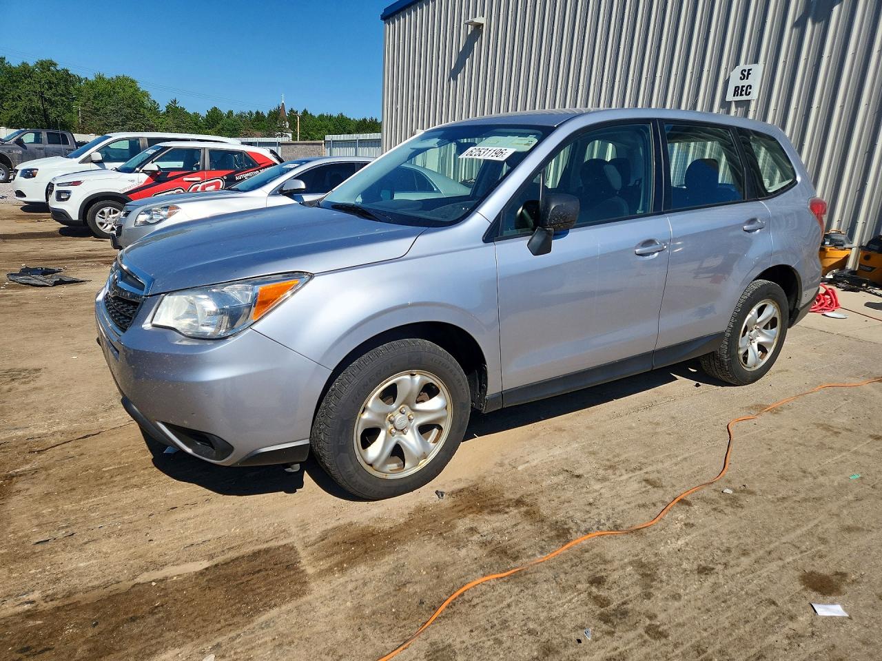 2014 Subaru Forester 2.5i, VIN JF2SJAAC1EH480323 — Hail
