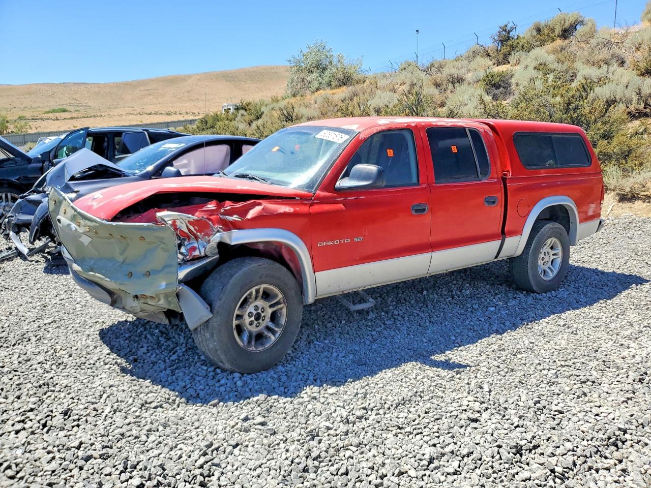 2001 Dodge Dakota Sport, VIN 1B7HG2AN51S303964 — Перед