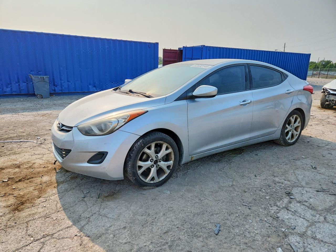 2012 Hyundai Elantra GLS, VIN 5NPDH4AE3CH141986 — Side