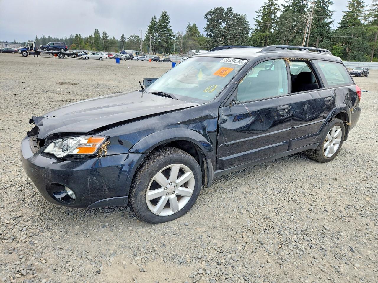 2007 Subaru Legacy Outback, VIN 4S4BP61CX77307060 — Бок
