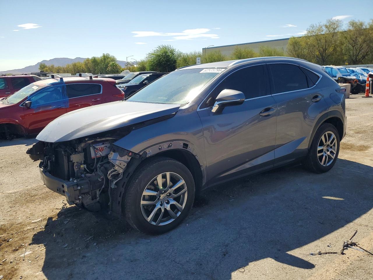 2016 Lexus NX F Sport, VIN JTJYARBZ9G2037303 — Front end