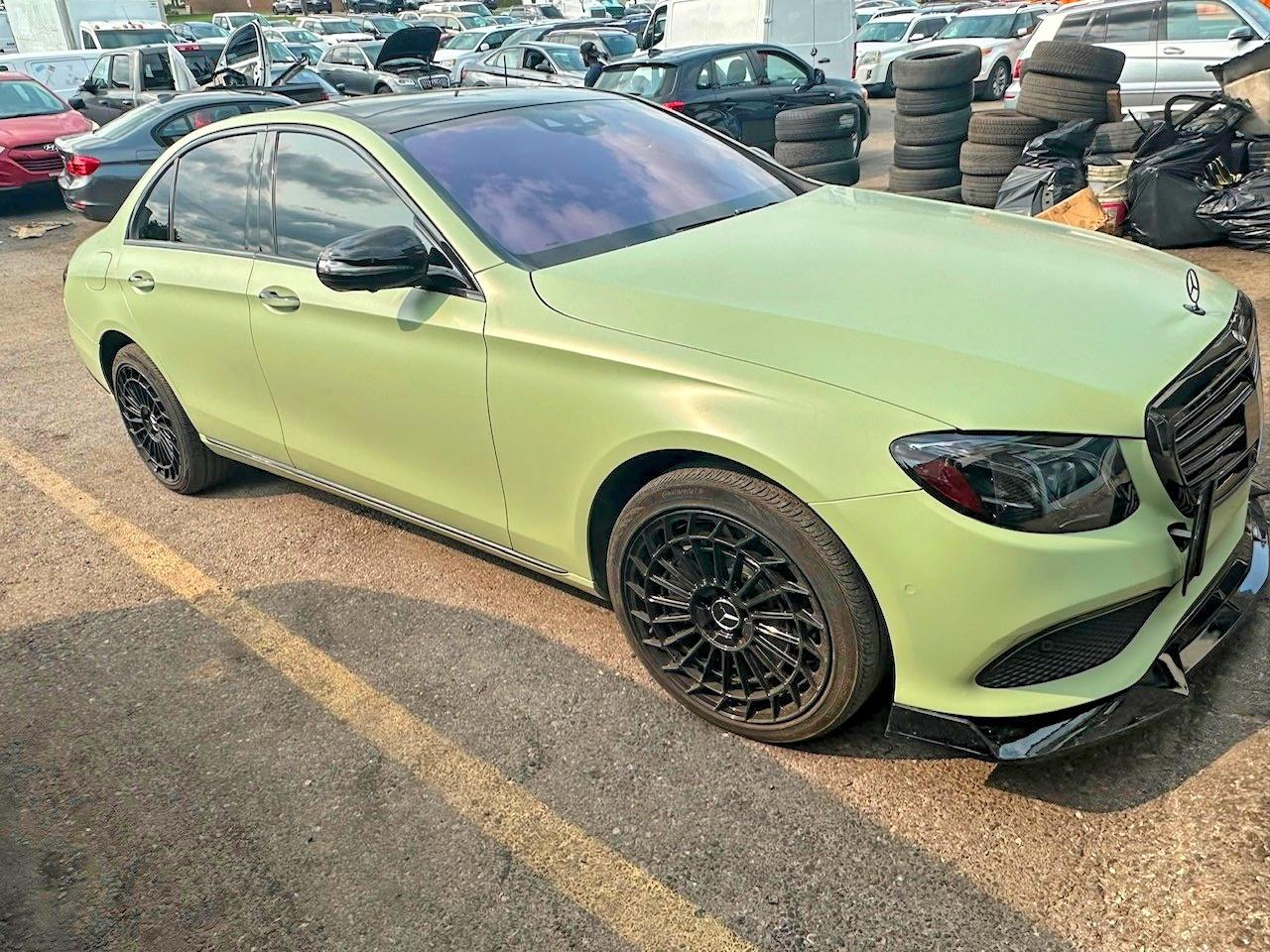 2018 Mercedes-Benz E 400, VIN WDDZF6GB4JA353567 — Side