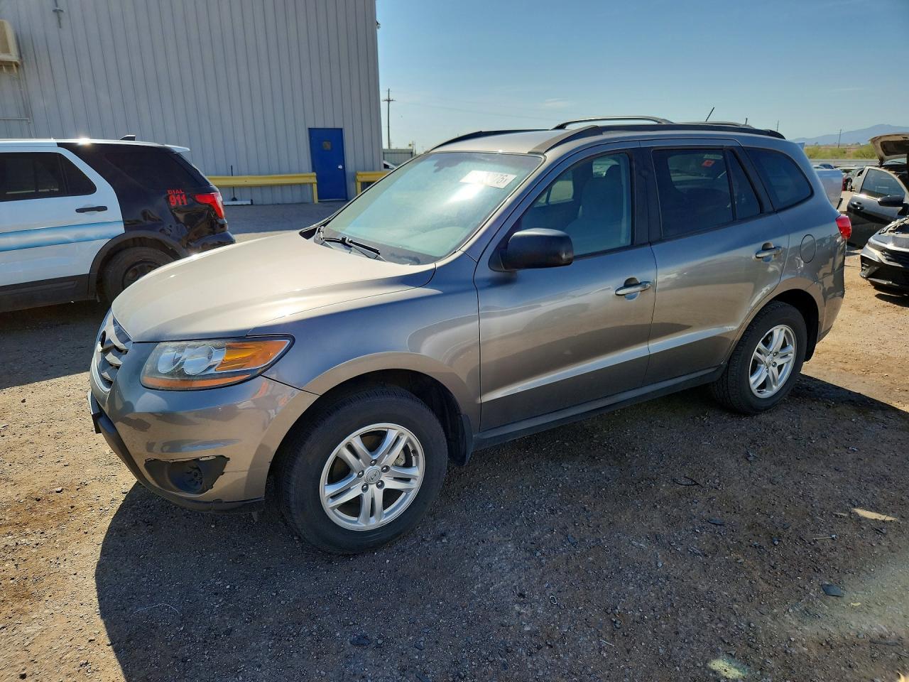 2011 Hyundai Santa Fe GLS, VIN 5XYZG3AB6BG027964 — Normal wear