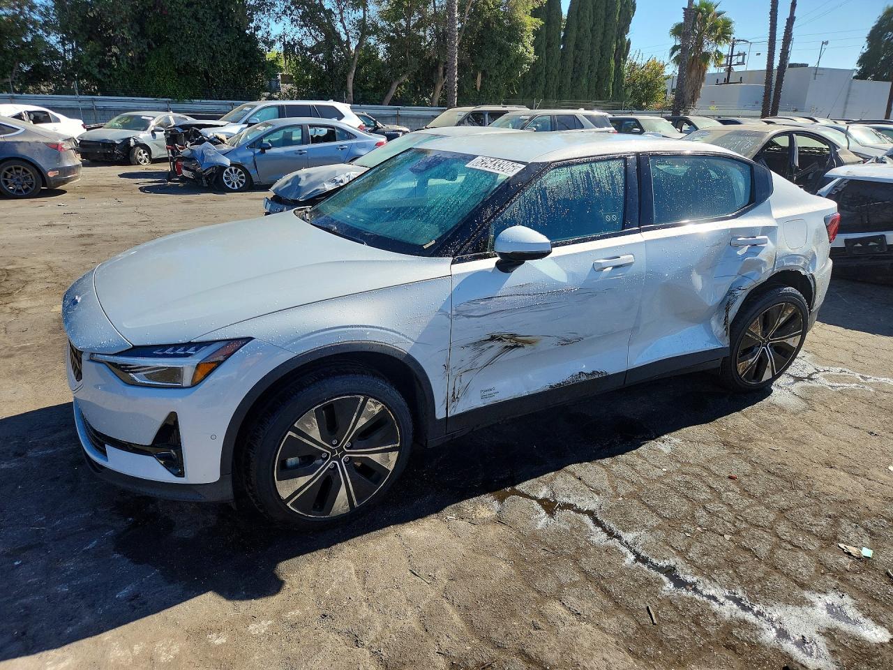 2023 Polestar 2, VIN YSMEG3KA0PL154262 — Side