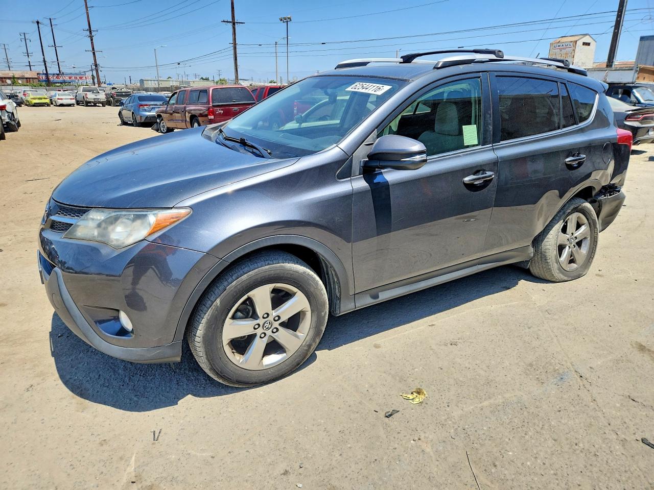 2015 Toyota RAV4 XLE, VIN JTMWFREV9FD054304 — Rear end